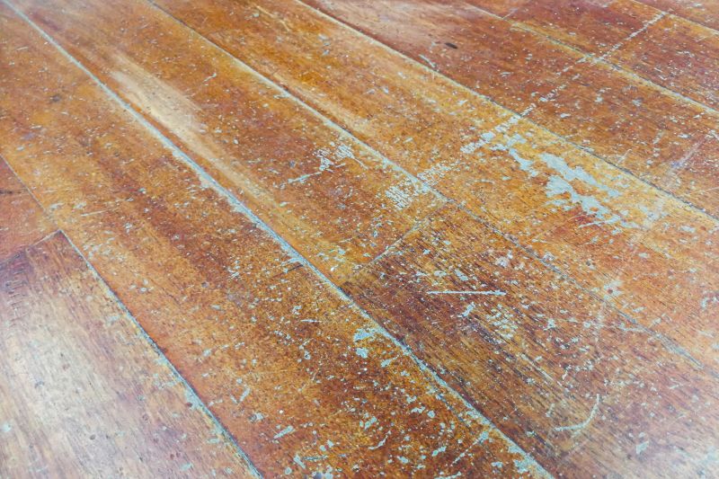 Products For Wood Floor Scratches Repairs in use